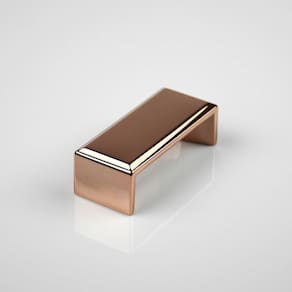 Puxador Creta Rose Brilhante 64mm Zen Design