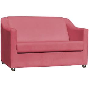 Namoradeira Decorativa Para Sala Recepção Manicure Consultório Escritório Mila Suede