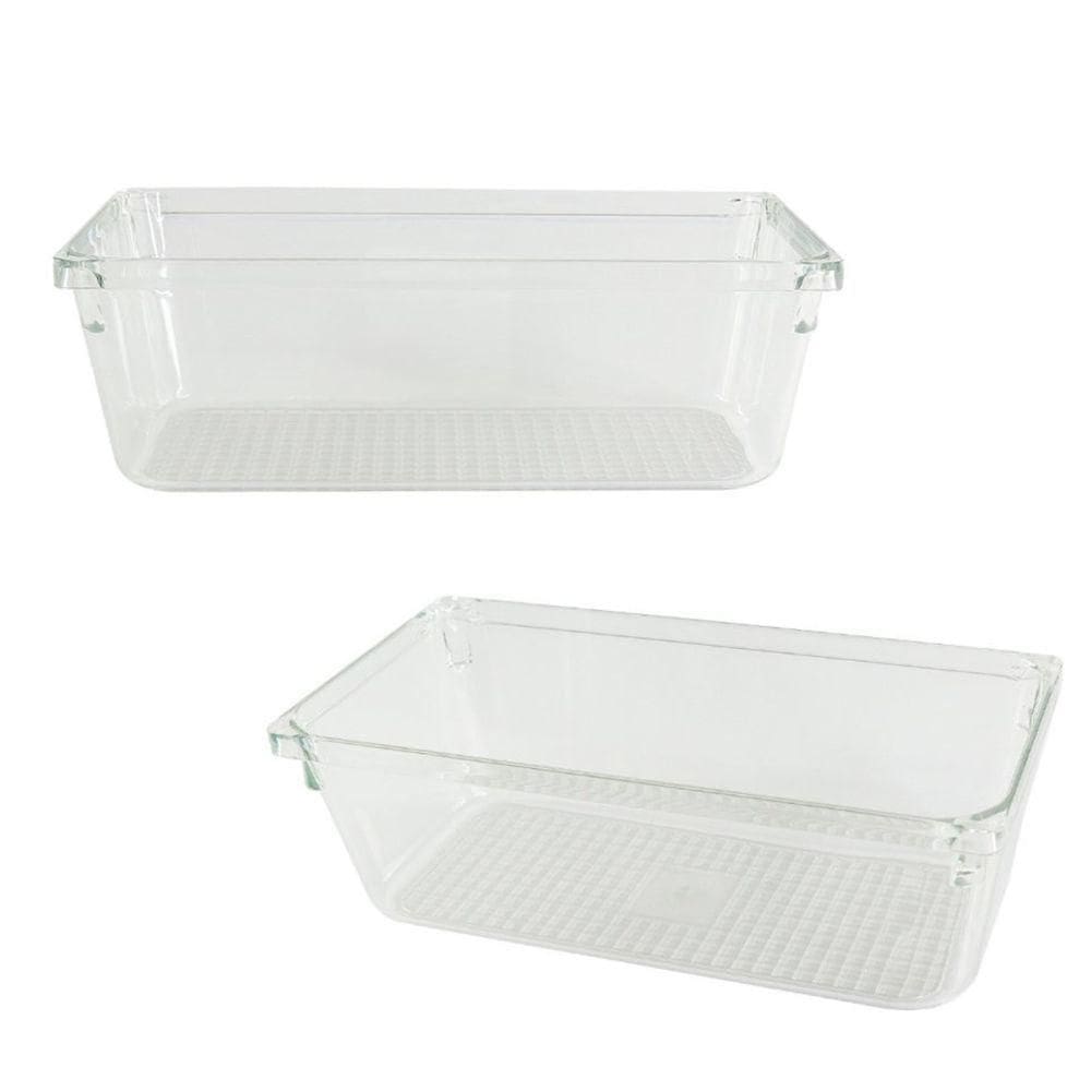 Divisoria De Gavetas 15x7 Organizador Multiuso Transparente