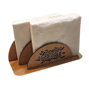 Porta Guardanapo E Sachê Em Mdf - Kit 10 Unidades