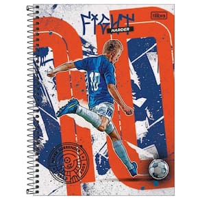 Caderno Espiral Capa Dura Universitário A4 1 Matéria 80 Folhas Do It! Tilibra Estampa 1