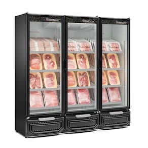 Refrigerador Expositor Vertical 1468 Litros Preto 220V Gelopar GCBC-1450