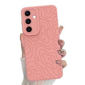 Capa de telefone MZELQ Silicone Wave Ripple para Samsung Galaxy S24 Fe