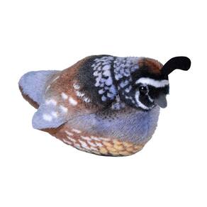 Bicho de pelúcia Wild Republic Audubon Birds California Quail