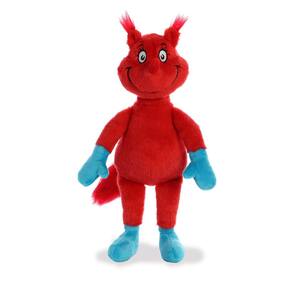Bicho de pelúcia Aurora Whimsical Dr. Seuss Fox em meias de 30 cm