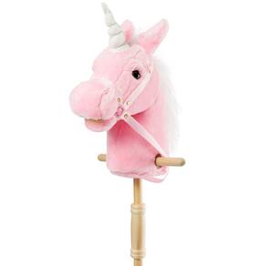 Palito de unicórnio de pelúcia Horse HollyHome com sons vizinhos 94 cm