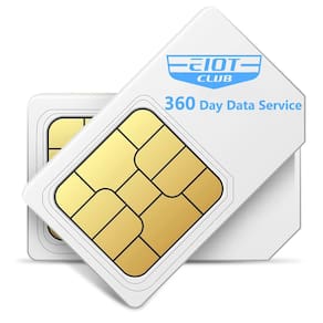 Cartão SIM de dados EIOTCLUB 360 Days 24GB para dispositivos IoT dos EUA