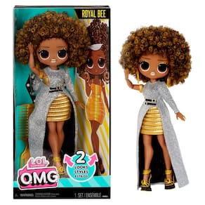 Boneca de moda L.O.L. Surprise! OMG Royal Bee com surpresas 4+
