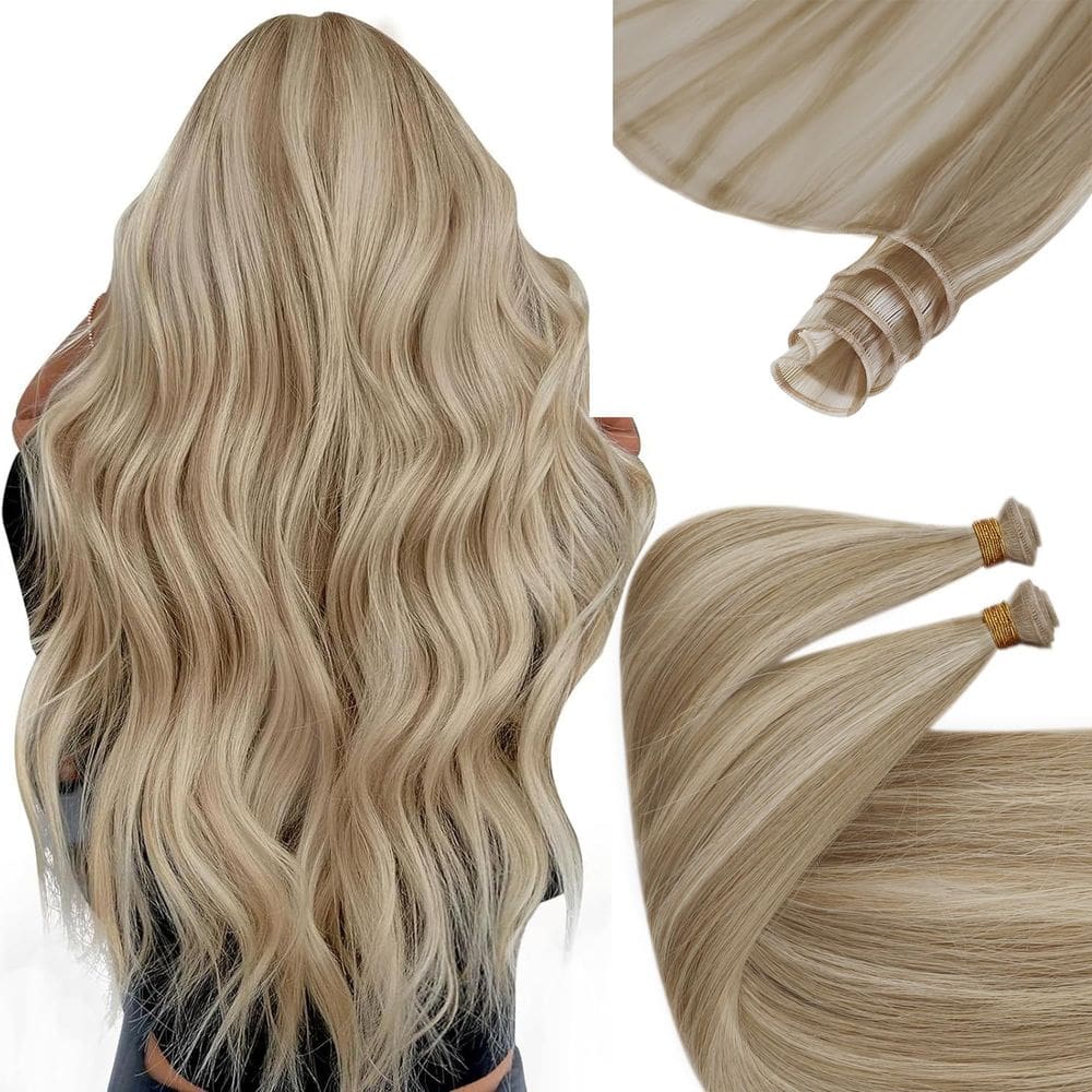Extensões de cabelo Sunny Hair Genius Weft Remy Human Hair 22cm