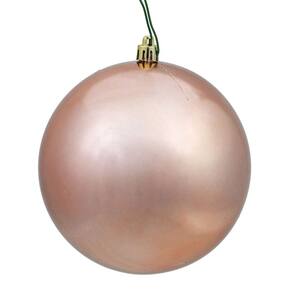 Bola brilhante de ornamento Vickerman Rose Gold, 3 cm, pacote com 12