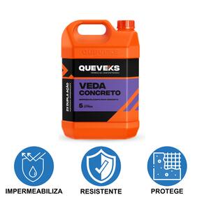 Impermeabilizante para Concreto Veda Concreto 5 L Queveks