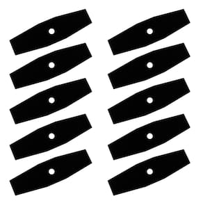 KIT 10 Lâminas Corte 2 P 1,6mmX 300mmX20mm Roçadeira - Sanre