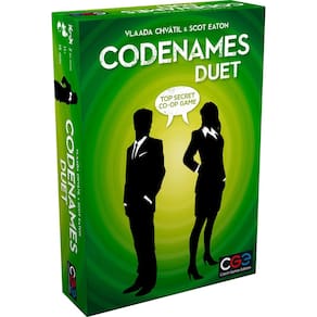 Codinomes de jogos de tabuleiro Duet Two Player Word Deduction CGE