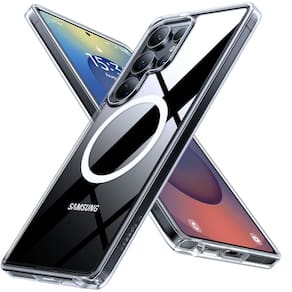 Capa de telefone TORRAS magnética à prova de choque para Samsung S25 Ultra