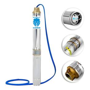 Motobomba Submersa Leão Caneta Palito 3/4cv Poço Até 70m 220v