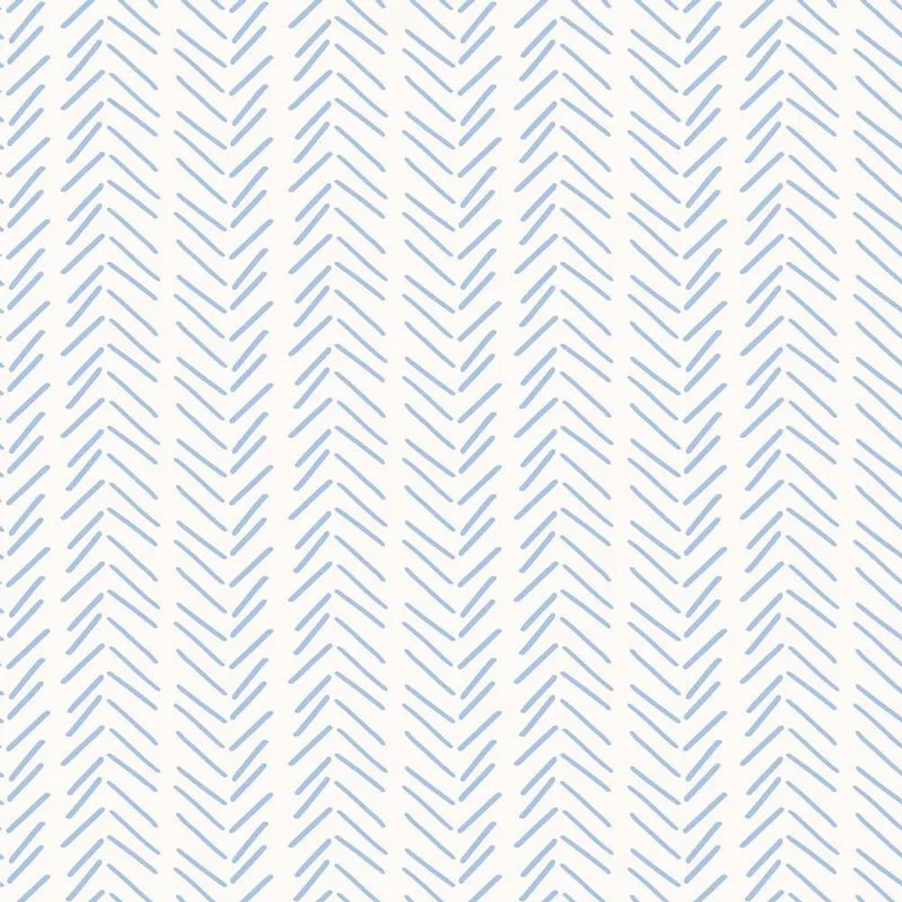 Papel de Parede Revoada Franjinha Azul 4446