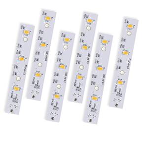 Substituição da placa de luz LED de geladeira WR55X26671