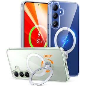 Capa de celular TORRAS Ostand Spin Magnetic para Samsung S25+