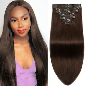 Extensões de cabelo Doupor 100% Brazilian Remy Human Hair 100g