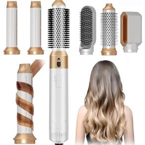 Escova para secador de cabelo FYSSHUO 5 em 1 Multi Styler 1100W 110V-127V