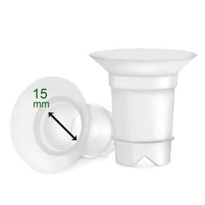 Insertos de flange Maymom 15mm compatíveis com Medela, Spectra