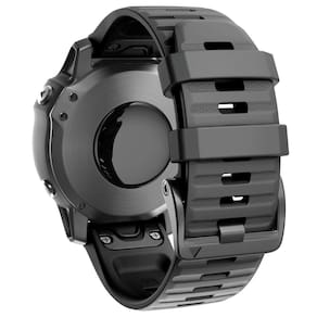 Pulseira de relógio ANCOOL compatível com Fenix 6X/7X 26mm preta