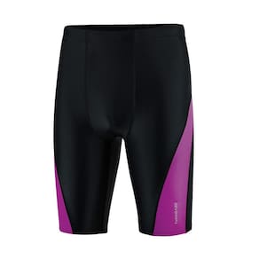 Jammers de natação DEVOROPA Boys` Splice Youth preto/roxo XS