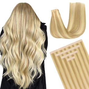 Extensões de cabelo com fita adesiva DOORES 10 unidades 30 g 66 cm Dirty Blonde