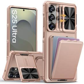 Capa de celular SSLOTSCASE para Samsung Galaxy S25 Ultra com carteira