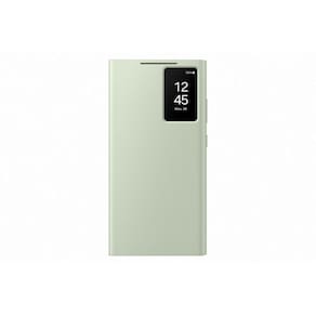 Capa tipo carteira Smart View Samsung Galaxy S24 verde ultraleve