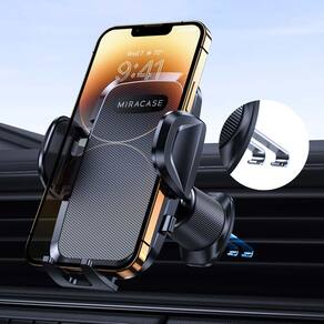 Suporte de telefone Miracase para carro Air Vent Universal Black