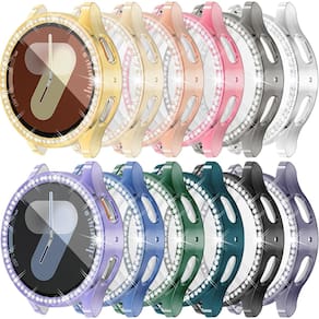 Protetor de tela e capa, pacote com 12 unidades RICHONE Samsung Galaxy Watch 7 44 mm