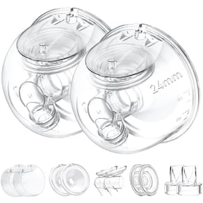 Conjunto de copos coletores de leite para bomba de mama Momcozy S12 Pro/S9 Pro