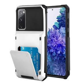 Capa de celular Wallet Marphe para Samsung Galaxy S20 FE branca