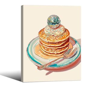 Arte de parede em tela jkahh Trendy Disco Ball Retro Kitchen 20x25cm