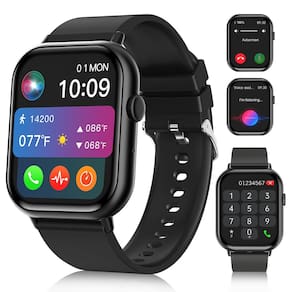 Relógio inteligente Williben 2.01 HD com tela de fitness, rastreador de fitness IP67