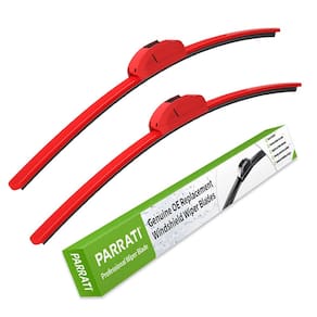 Escovas de limpador de para-brisa PARRATI Premium All-Season Red (conjunto de 2)