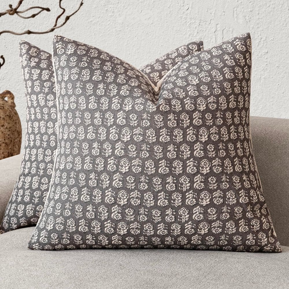 Capas de almofada Findtower Vintage Floral Print 45x45cm