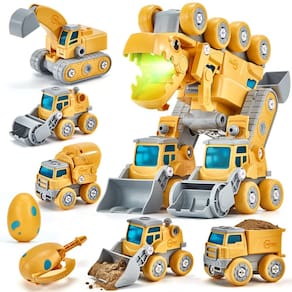 Veículo de construção Take Apart Dinosaur Robot Toy 5+ Boys
