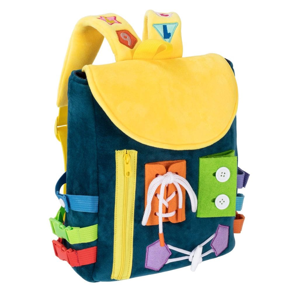Mochila infantil White Dolphin Toys Develop Motor Skills Navy