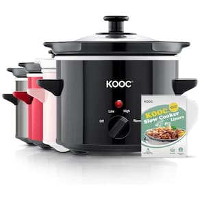 Panela Elétrica Multifuncional 1.8L, Aço Inoxidável, 150W, 110v, KOOC, Preto