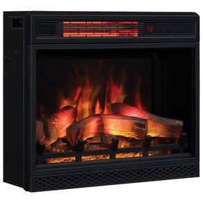Lareira Elétrica de Embutir A60x50L cm com Efeito de Chama 3D, Configurações de Brilho e Velocidade Ajustáveis, 110V 1500W, ClassicFlame,