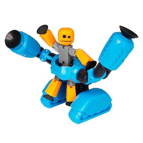 Bonecos de ação Zing Stikbot Megabots Blue Avalanche