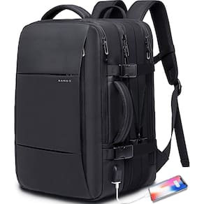 Mochila de viagem BANGE 35L com compartimento para laptop de 17 polegadas