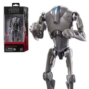 Boneco de ação STAR WARS The Black Series Super Battle Droid