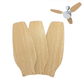 Hélice 3 Pás De Mdf P/ Ventilador De Teto Legacy Ventisol