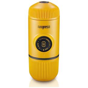 Cafeteira Elétrica Programável Mini portátil 18 Bar 80 mL, Amarela, WACACO NANOPRESSO YELLOW FBA, Amarelo