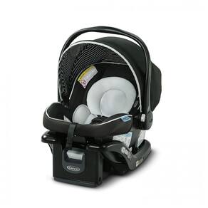 Cadeira de Bebê para Carro com Base Ajustável em 4 Posições, Graco SnugRide 35 Lite LX, Preta