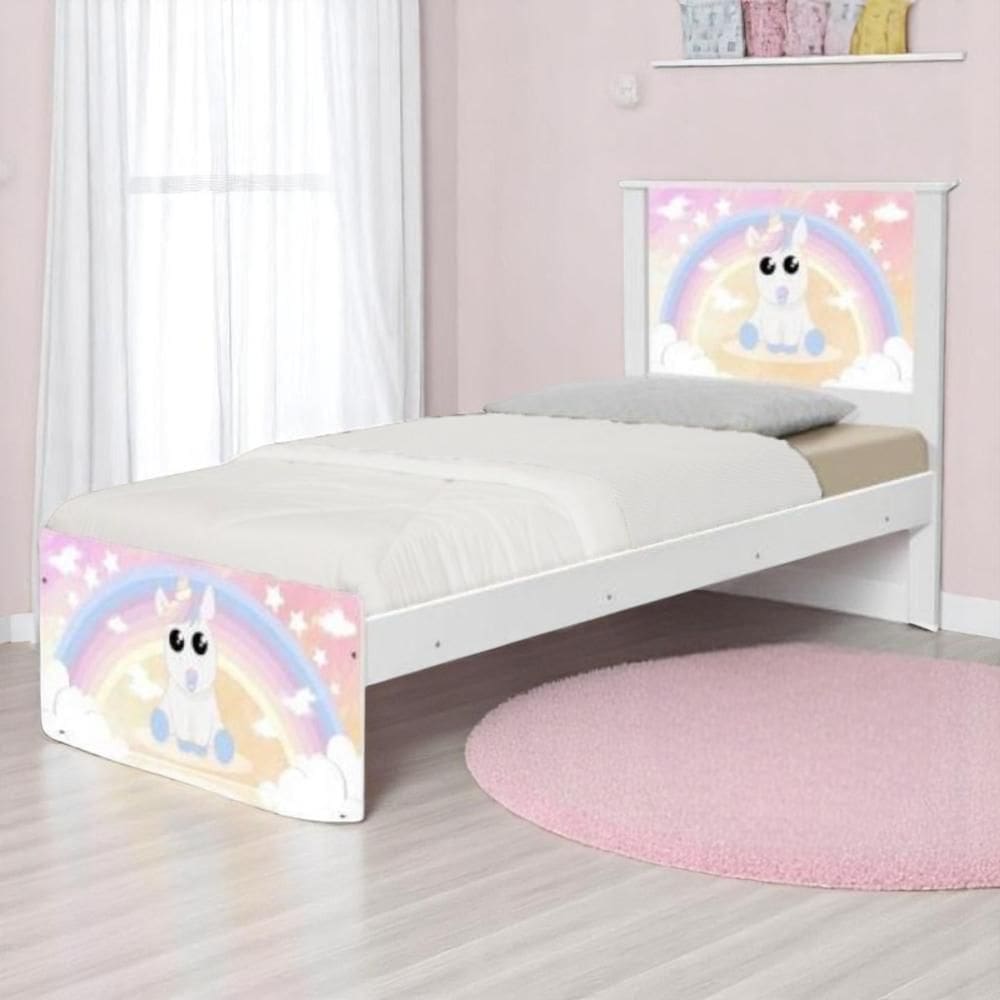 Cama Juvenil Barcelona Unicórnio Baby