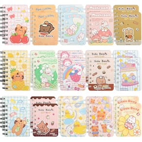 Mini notebooks Ulema Portable Edição de Bolso, 30 pacotes, regidos pela faculdade